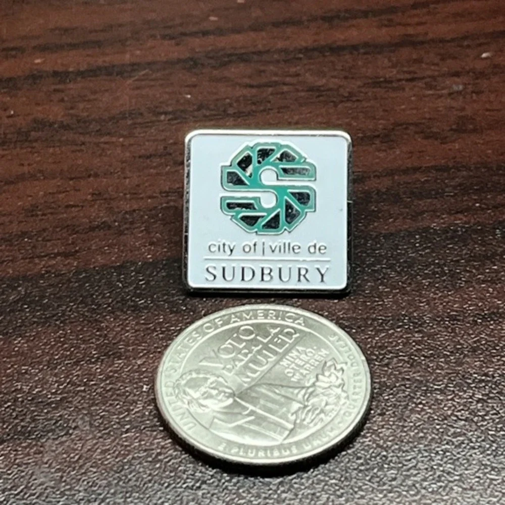 City Of Sudbury Ontario Canada Lapel‎ Hat Pin